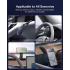 Baseus C02 Magnetic Phone Holder Magnetic Phone Holder for Car,MagSafe Dash Mount Compatible with iPhone 15 Pro Max, 15 Pro, 15 Plus Tesla Bendable MemoryTitanium Alloy for All Dashboard, Windshield